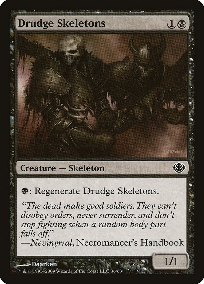 Image for Drudge Skeletons (Duel Decks: Garruk vs. Liliana) (36) - Magic: The Gathering