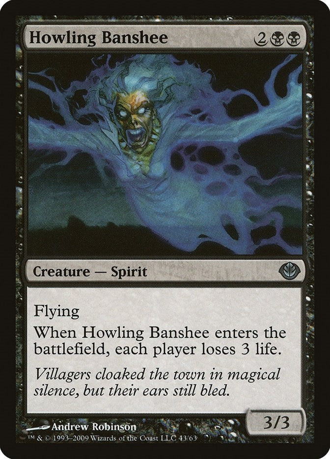 Image for Howling Banshee (Duel Decks: Garruk vs. Liliana) (43) - Magic: The Gathering