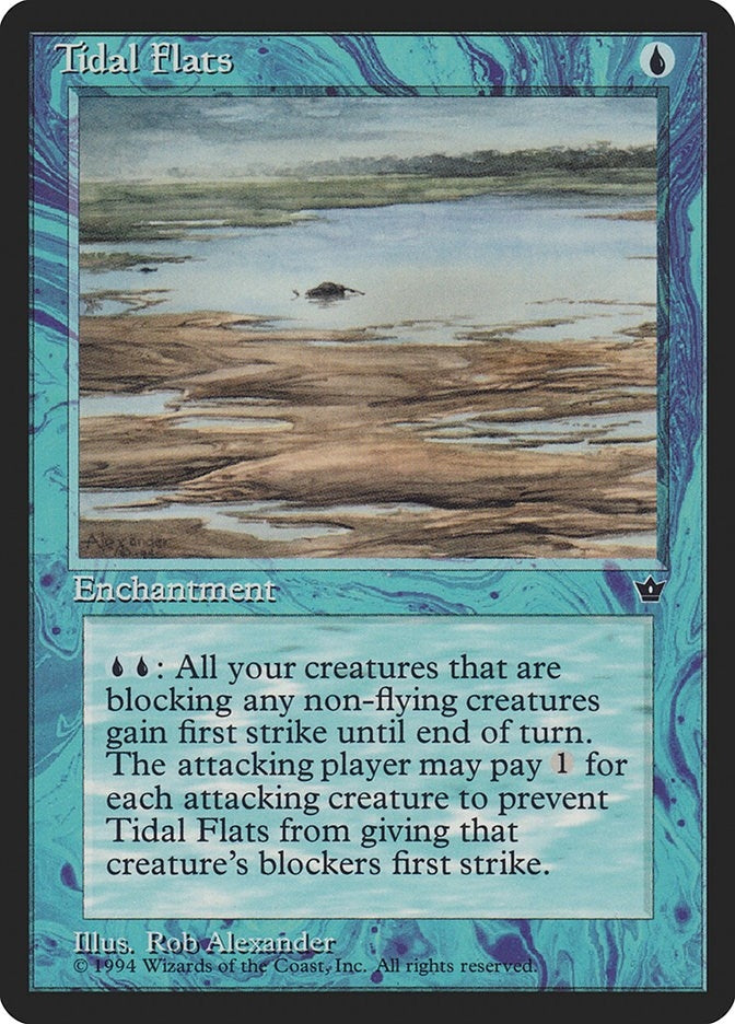 Image for Tidal Flats (Alexander) (Pond) (Fallen Empires) - Magic: The Gathering