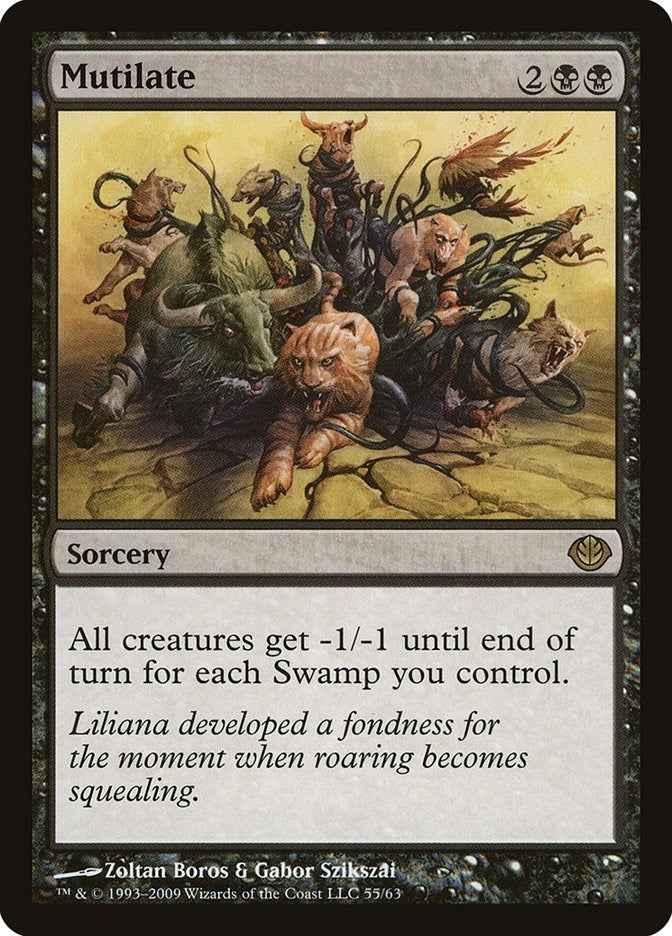 Image for Mutilate (Duel Decks: Garruk vs. Liliana) (55) - Magic: The Gathering