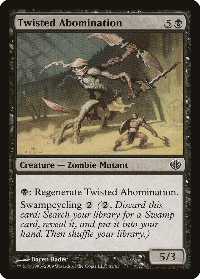 Image for Twisted Abomination (Duel Decks: Garruk vs. Liliana) (45) - Magic: The Gathering