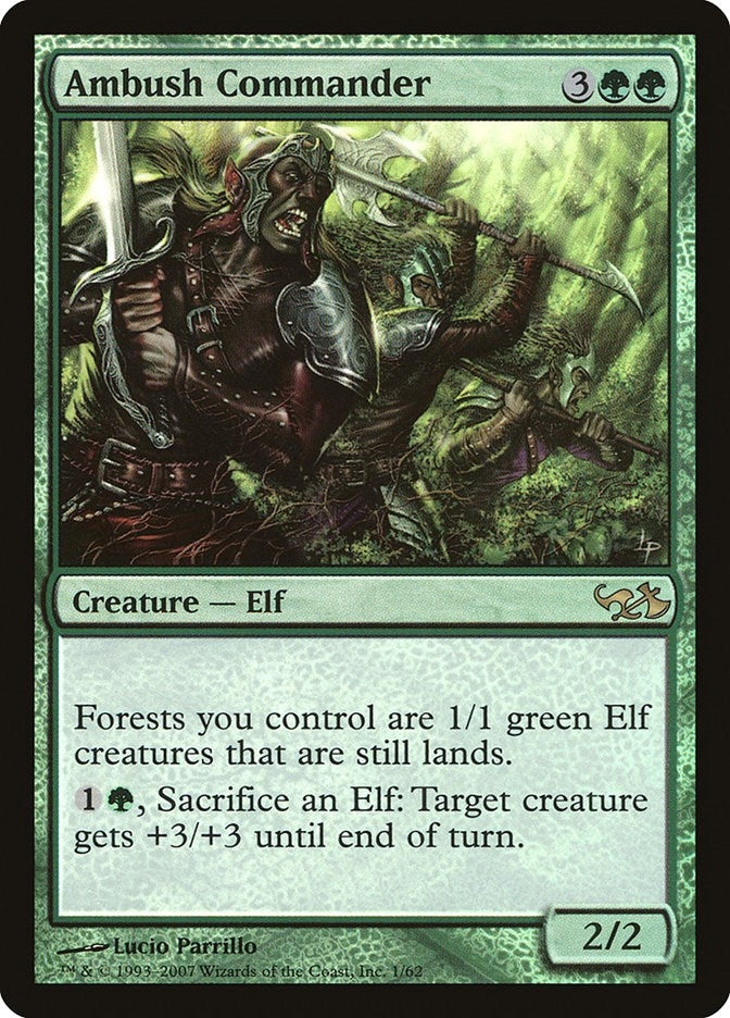 Image for Ambush Commander (Duel Decks: Elves vs. Goblins) (1) - Magic: The Gathering