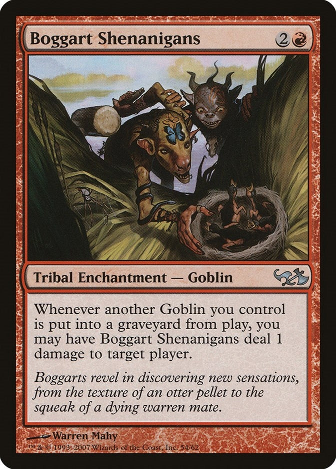 Image for Boggart Shenanigans (Duel Decks: Elves vs. Goblins) (54) - Magic: The Gathering
