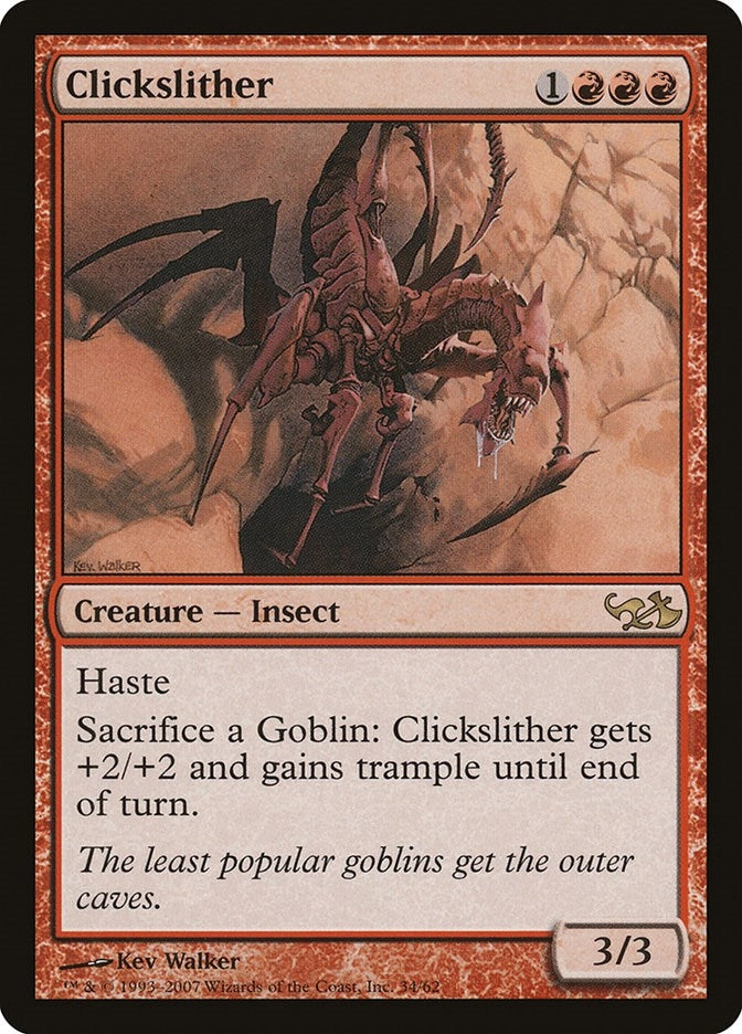 Image for Clickslither (Duel Decks: Elves vs. Goblins) (34) - Magic: The Gathering