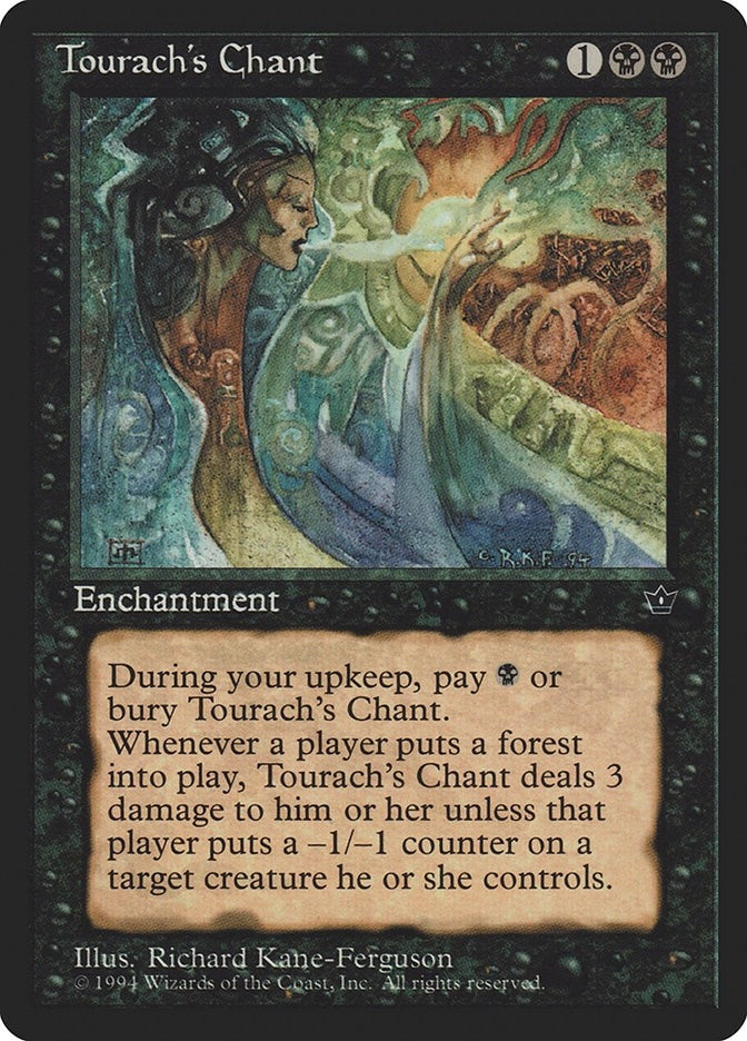 Image for Tourach's Chant (Fallen Empires) - Magic: The Gathering