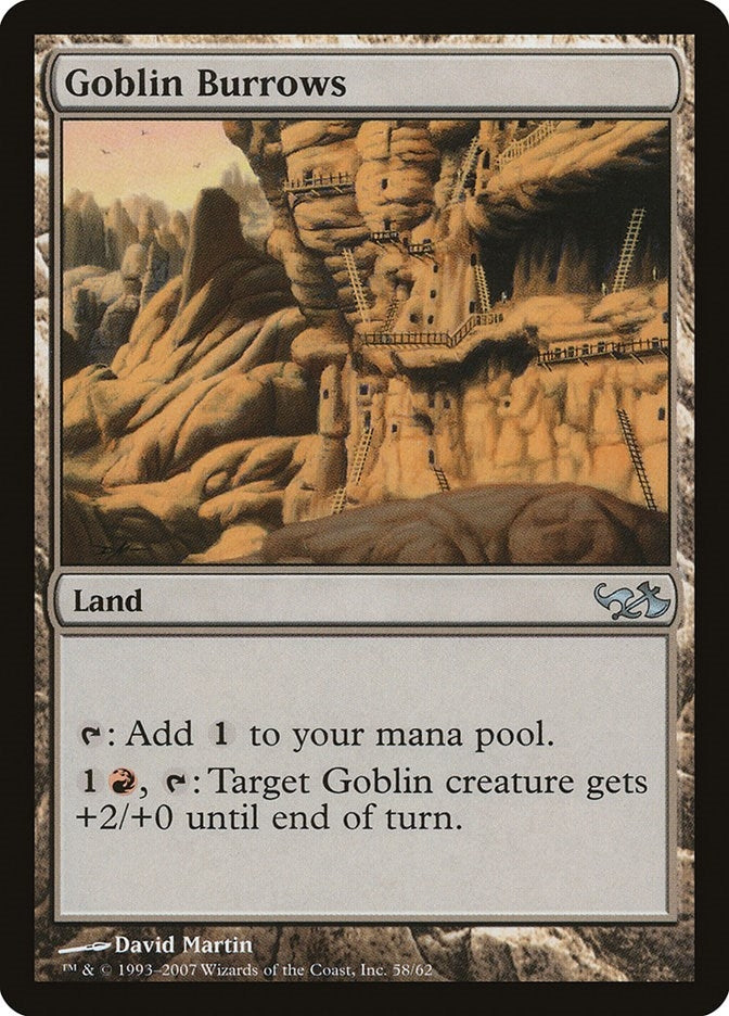Image for Goblin Burrows (Duel Decks: Elves vs. Goblins) (58) - Magic: The Gathering