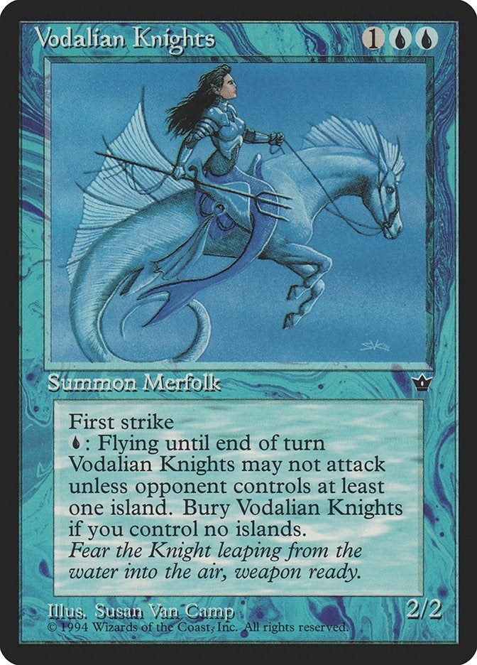 Image for Vodalian Knights (Fallen Empires) - Magic: The Gathering