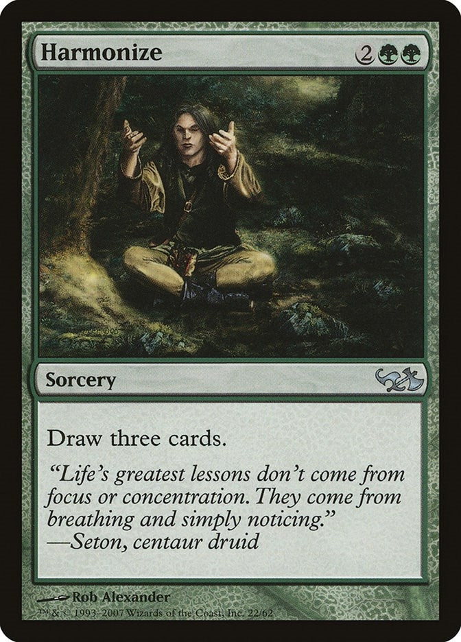 Image for Harmonize (Duel Decks: Elves vs. Goblins) (22) - Magic: The Gathering