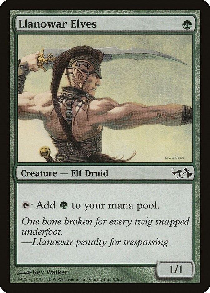 Image for Llanowar Elves (Duel Decks: Elves vs. Goblins) (9) - Magic: The Gathering