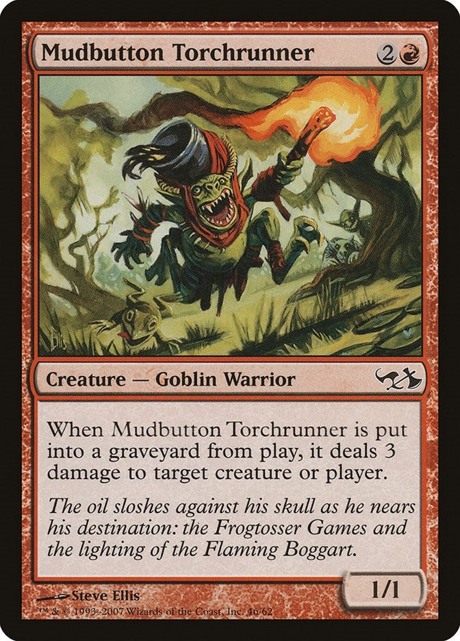 Image for Mudbutton Torchrunner (Duel Decks: Elves vs. Goblins) (46) - Magic: The Gathering