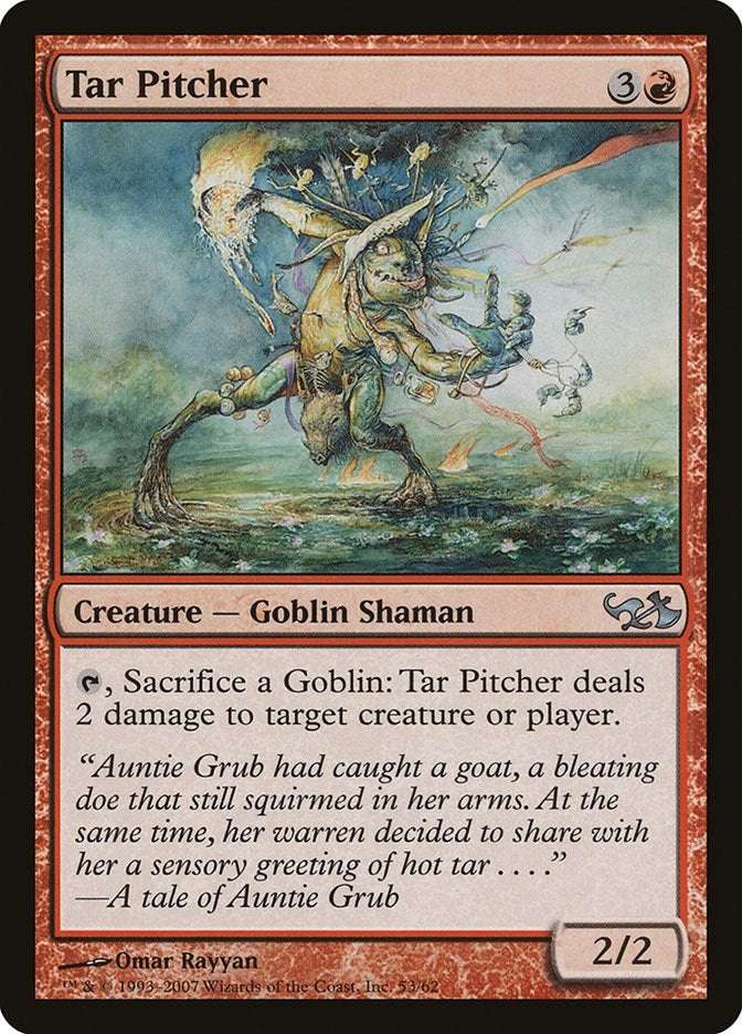 Image for Tar Pitcher (Duel Decks: Elves vs. Goblins) (53) - Magic: The Gathering