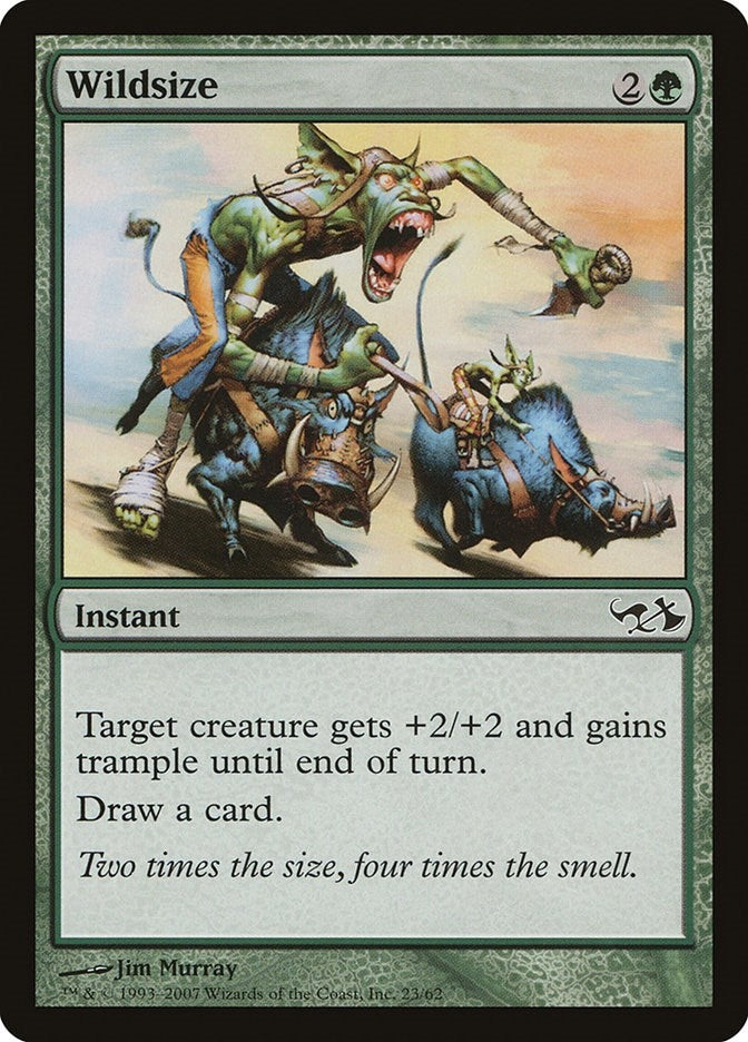 Image for Wildsize (Duel Decks: Elves vs. Goblins) (23) - Magic: The Gathering