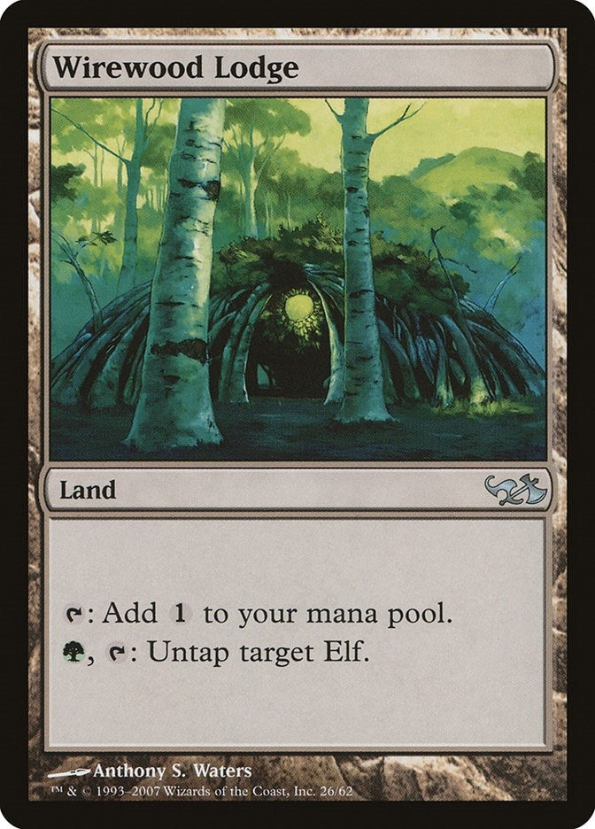 Image for Wirewood Lodge (Duel Decks: Elves vs. Goblins) (26) - Magic: The Gathering
