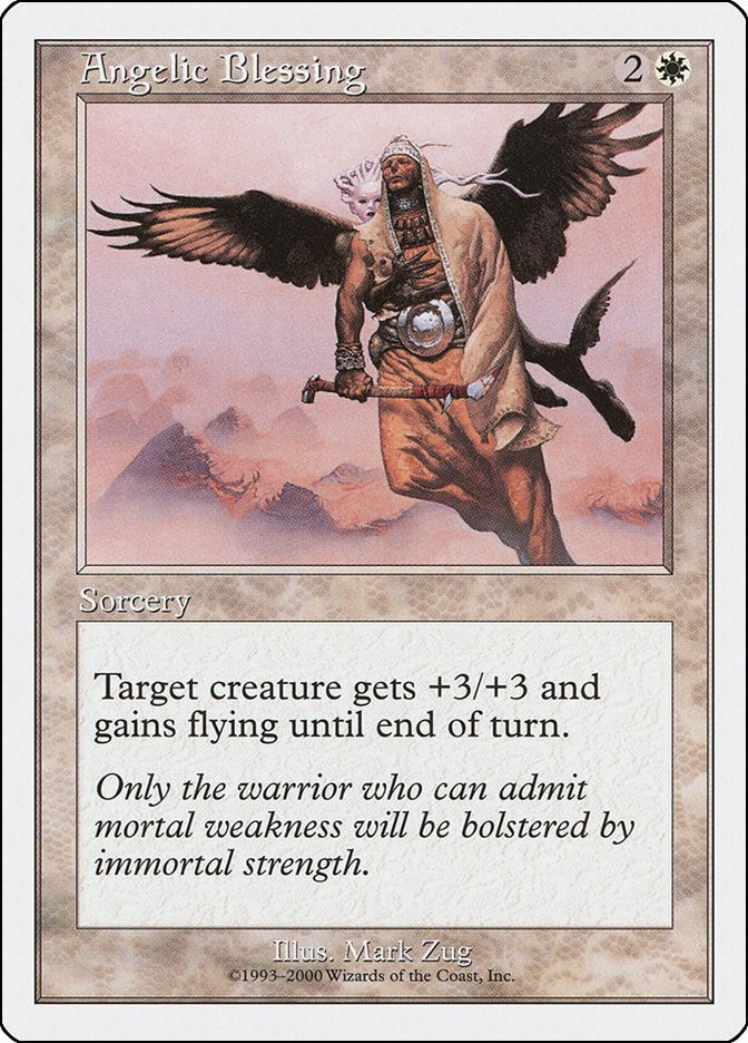 Image for Angelic Blessing (Starter 2000) - Magic: The Gathering