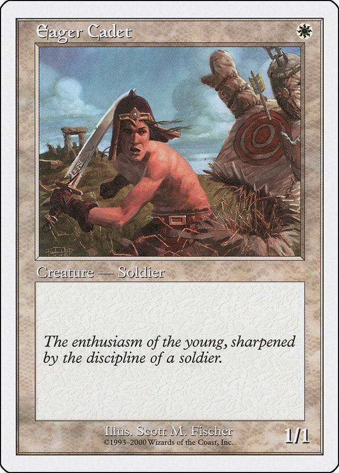 Image for Eager Cadet (Starter 2000) - Magic: The Gathering