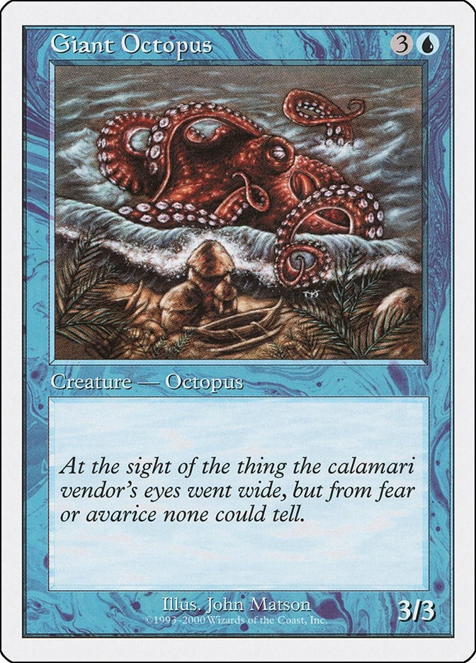 Image for Giant Octopus (Starter 2000) - Magic: The Gathering