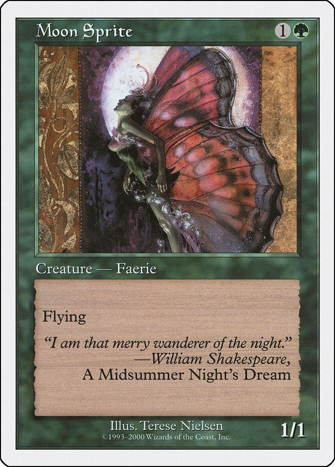 Image for Moon Sprite (Starter 2000) - Magic: The Gathering