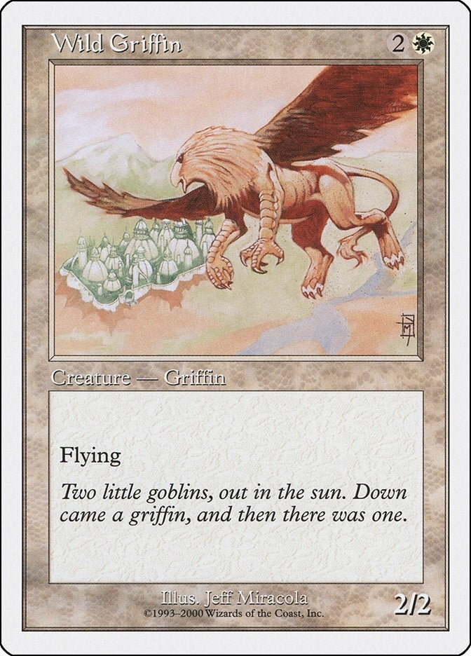 Image for Wild Griffin (Starter 2000) - Magic: The Gathering