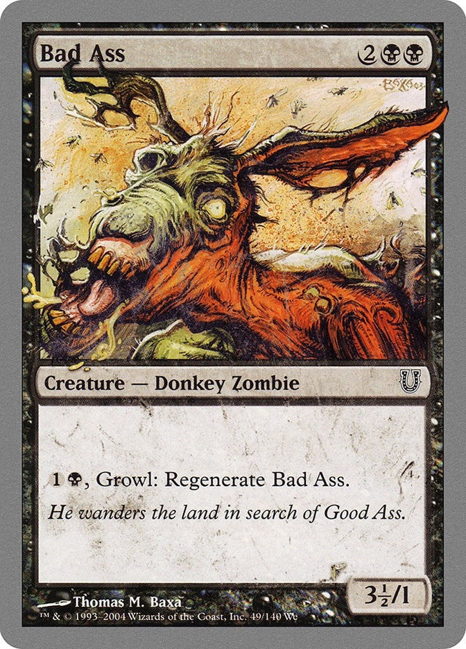Image for Bad Ass (Unhinged) (49) - Magic: The Gathering