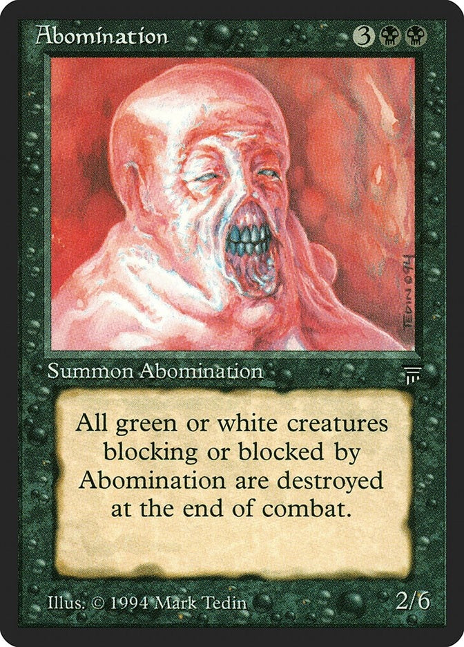 Image for Abomination (Legends) - Magic: The Gathering