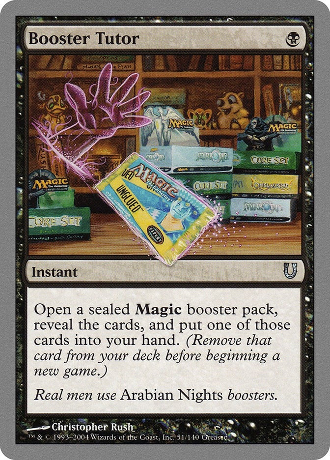 Image for Booster Tutor (Unhinged) (51) - Magic: The Gathering