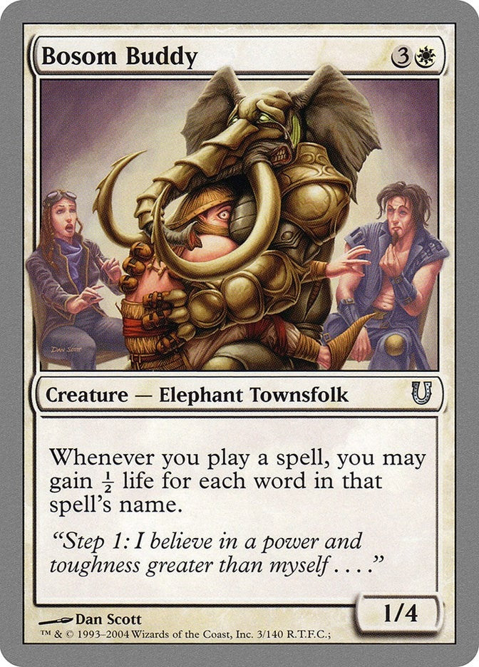Image for Bosom Buddy (Unhinged) (3) - Magic: The Gathering
