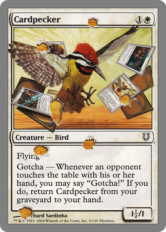 Image for Cardpecker (Unhinged) (4) - Magic: The Gathering