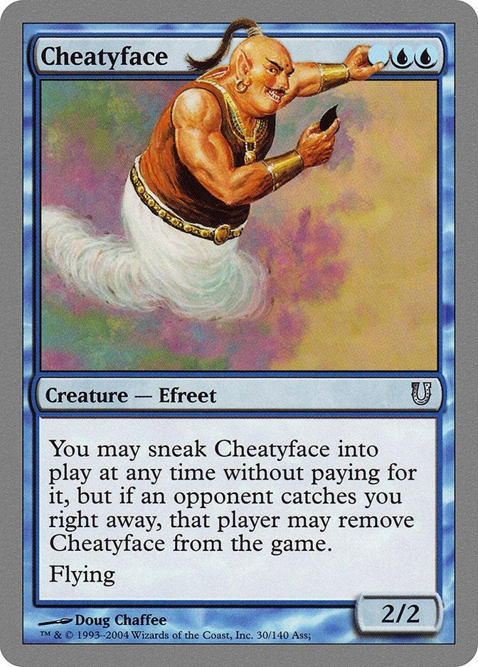 Image for Cheatyface (Unhinged) (30) - Magic: The Gathering