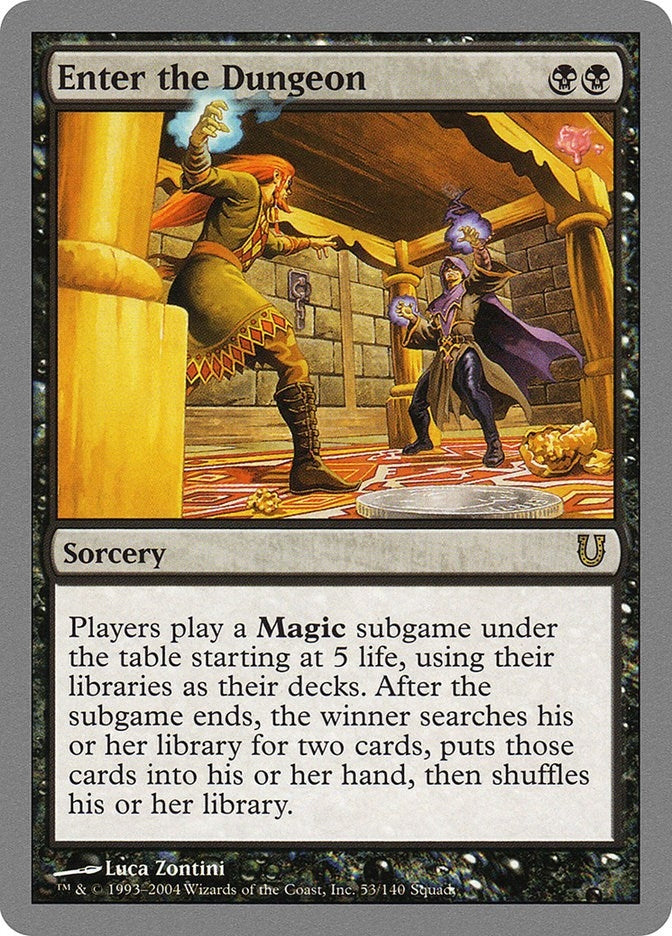 Image for Enter the Dungeon (Unhinged) (53) - Magic: The Gathering
