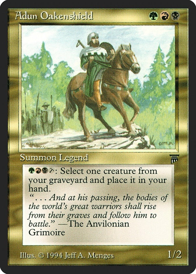 Image for Adun Oakenshield (Legends) - Magic: The Gathering