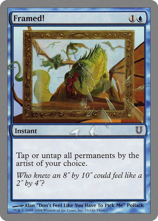 Image for Framed! (Unhinged) (33) - Magic: The Gathering