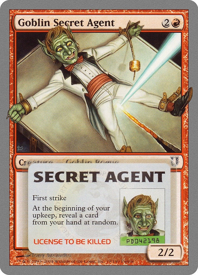 Image for Goblin Secret Agent (Unhinged) (79) - Magic: The Gathering