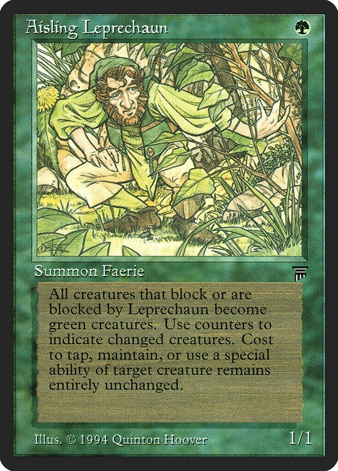 Image for Aisling Leprechaun (Legends) - Magic: The Gathering