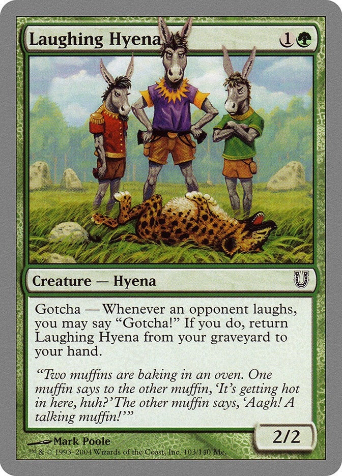 Image for Laughing Hyena (Unhinged) (103) - Magic: The Gathering