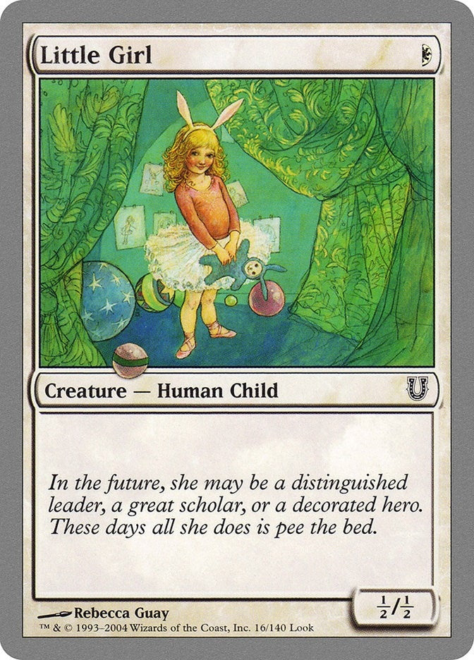 Image for Little Girl (Unhinged) (16) - Magic: The Gathering