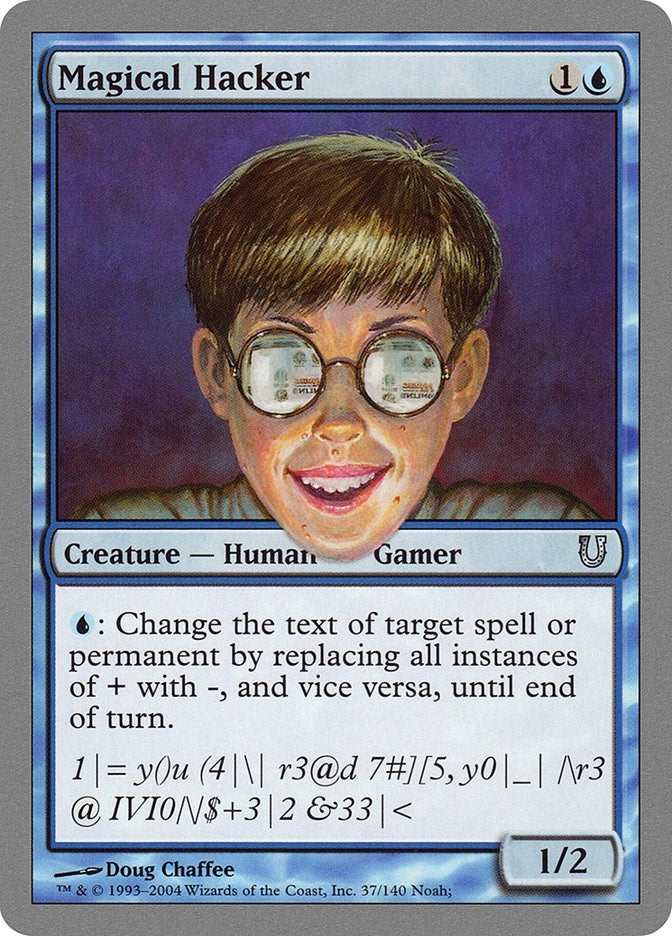 Image for Magical Hacker (Unhinged) (37) - Magic: The Gathering