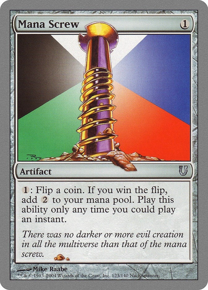Image for Mana Screw (Unhinged) (123) - Magic: The Gathering