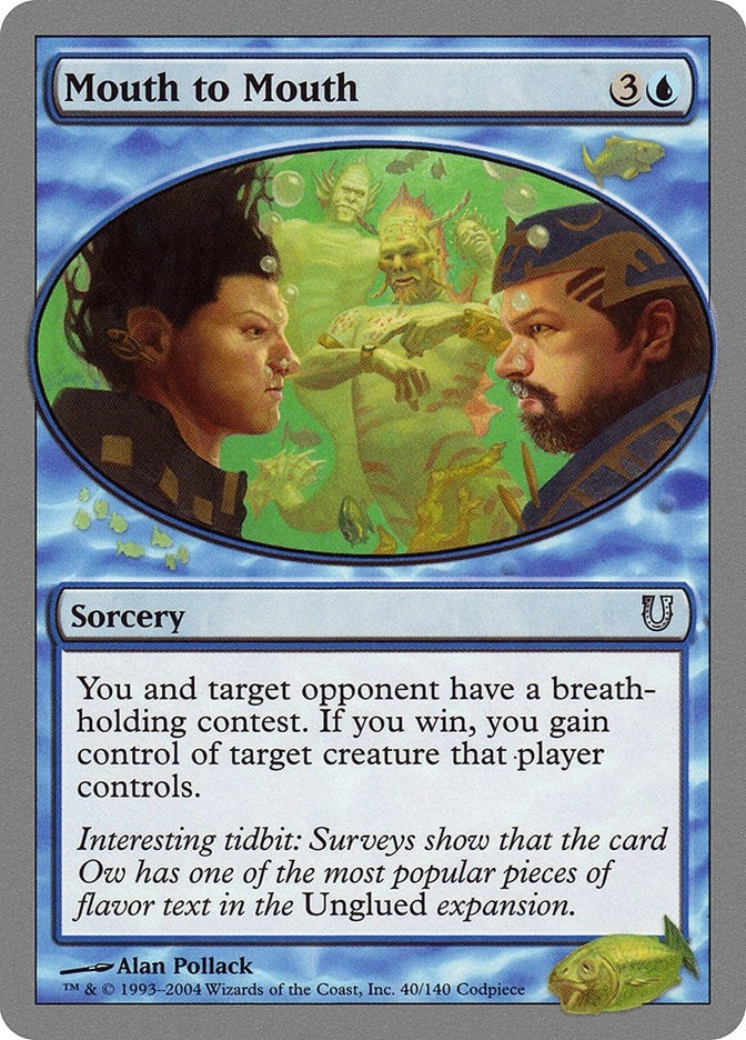 Image for Mouth to Mouth (Unhinged) (40) - Magic: The Gathering