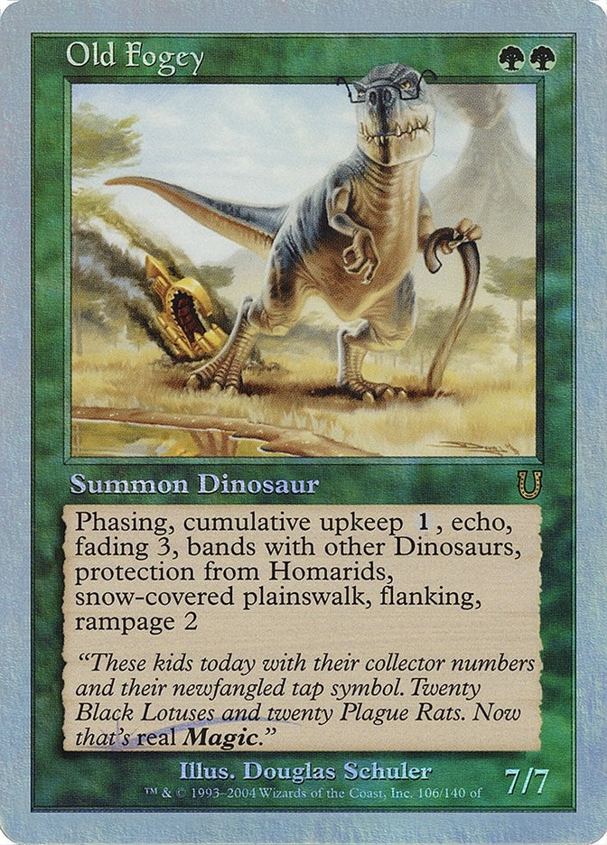 Image for Old Fogey (Unhinged) (106) - Magic: The Gathering