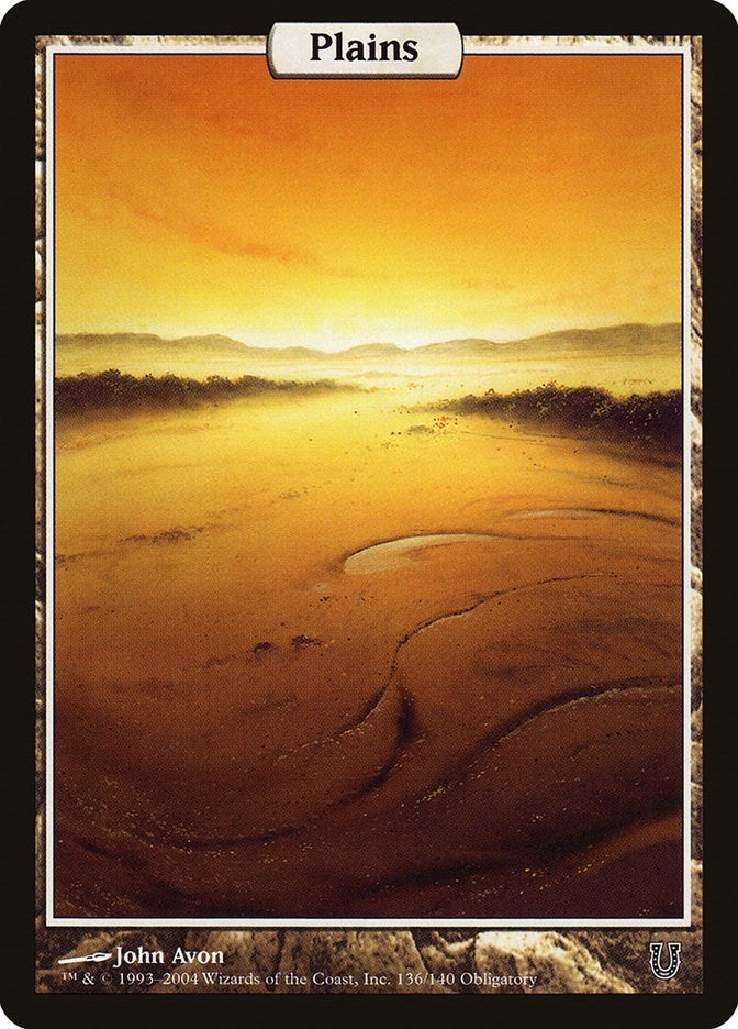 Image for Plains - Full Art (Unhinged) (136) - Magic: The Gathering