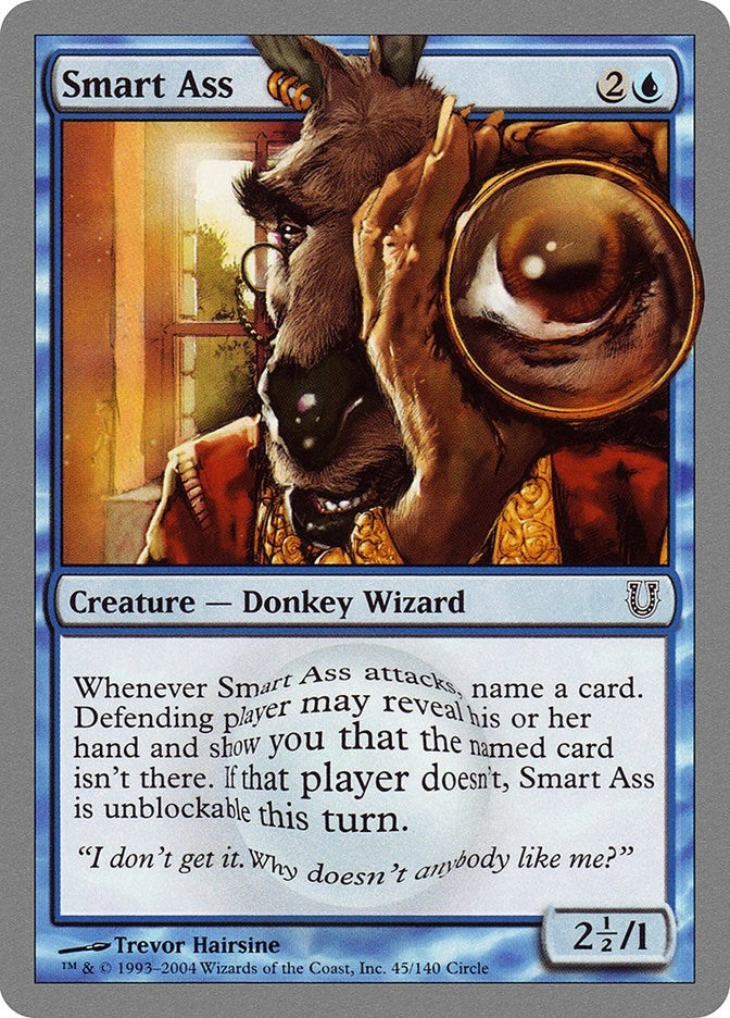 Image for Smart Ass (Unhinged) (45) - Magic: The Gathering