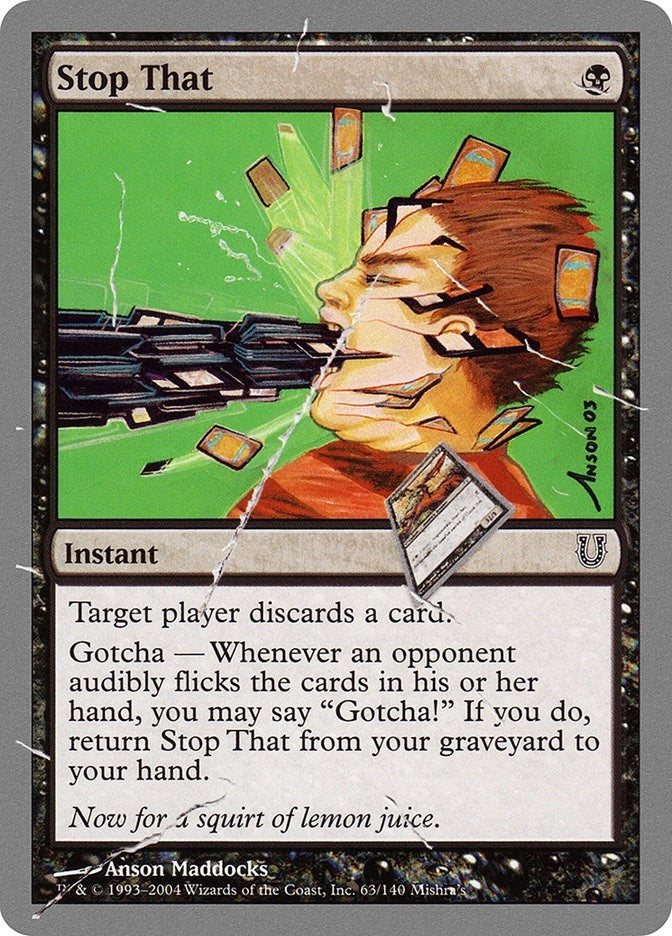 Image for Stop That (Unhinged) (63) - Magic: The Gathering