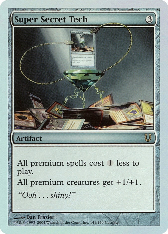Image for Super Secret Tech (Unhinged) (141) - Magic: The Gathering