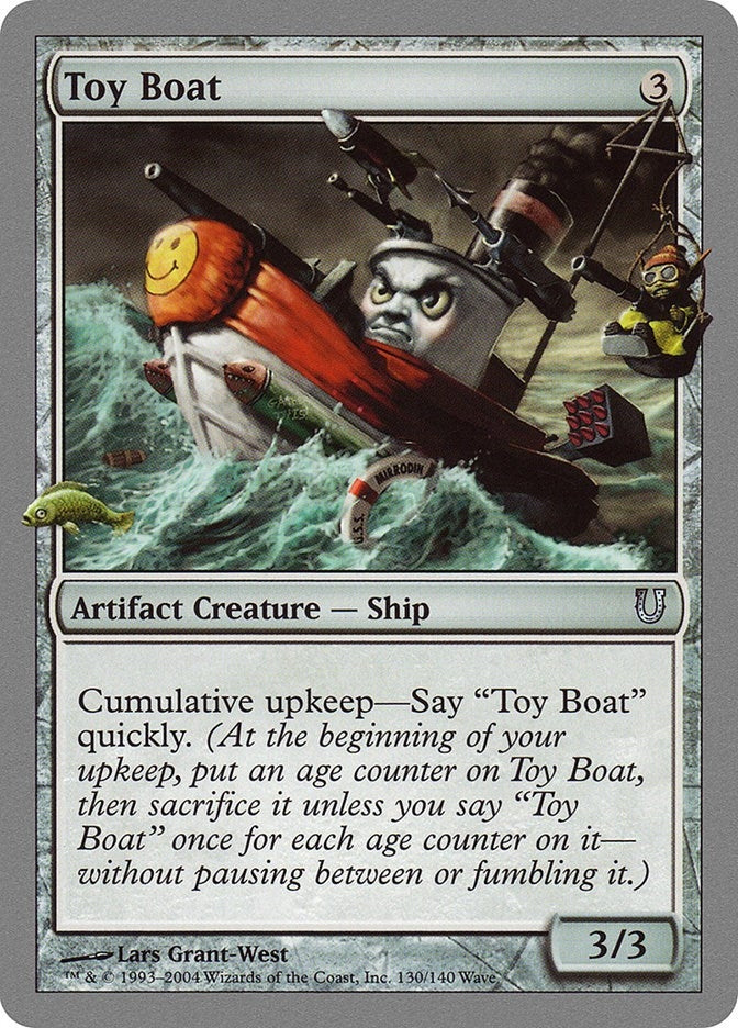 Image for Toy Boat (Unhinged) (130) - Magic: The Gathering