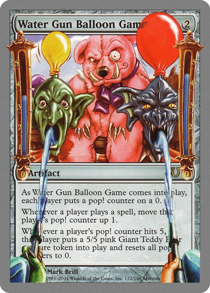 Image for Water Gun Balloon Game (Unhinged) (132) - Magic: The Gathering