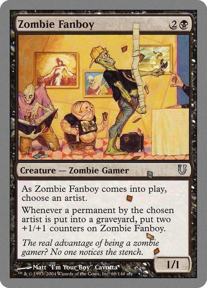 Image for Zombie Fanboy (Unhinged) (69) - Magic: The Gathering