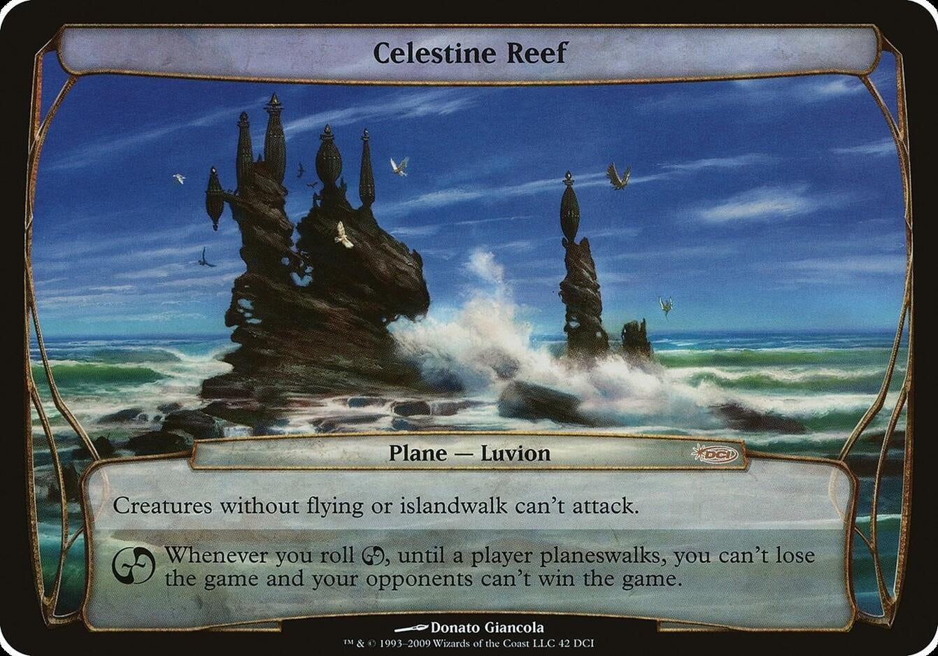Image for Celestine Reef (Prerelease Promo) (Oversize Cards) (42) - Magic: The Gathering