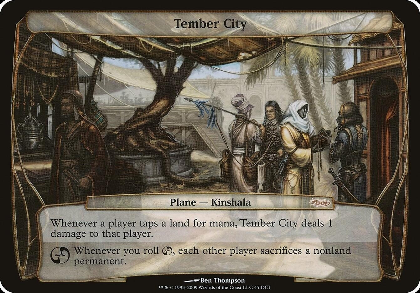 Image for Tember City (WPN Promo) (Oversize Cards) (45) - Magic: The Gathering