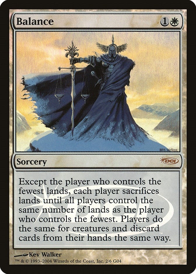 Image for Balance (Judge Promos) (2) - Magic: The Gathering
