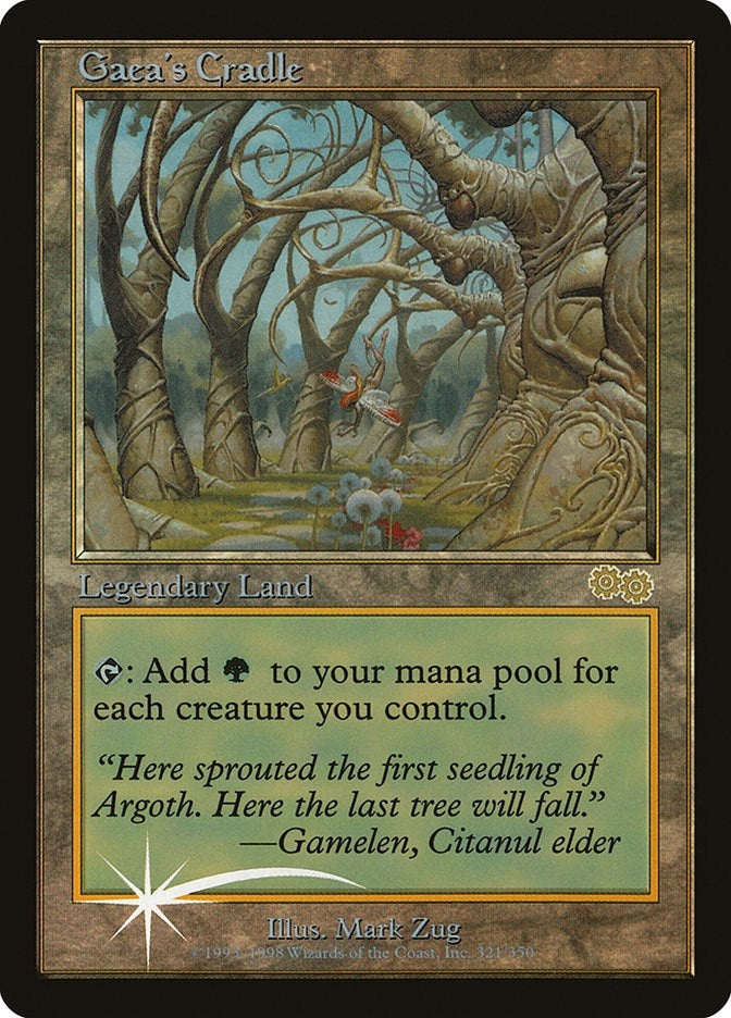 Image for Gaea's Cradle (Judge Promos) (321) - Magic: The Gathering